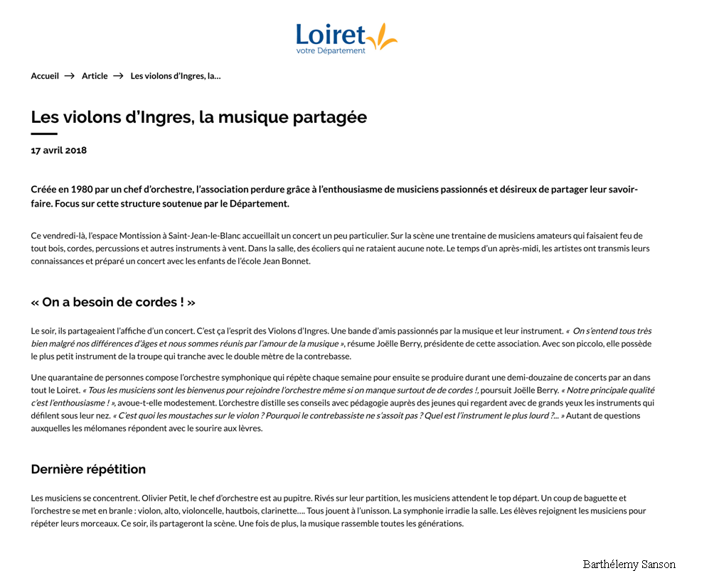 Les violons d’Ingres, la musique partagée _ Conseil départemental du Loiret_01